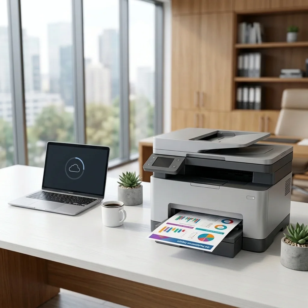 Scanning a document to cloud or email