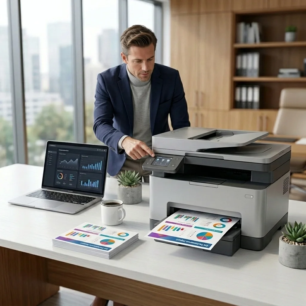 Learning printer features